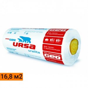 Утеплитель URSA GEO Лайт 16,8 м2